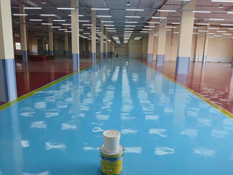 Kadier epoxy floor project