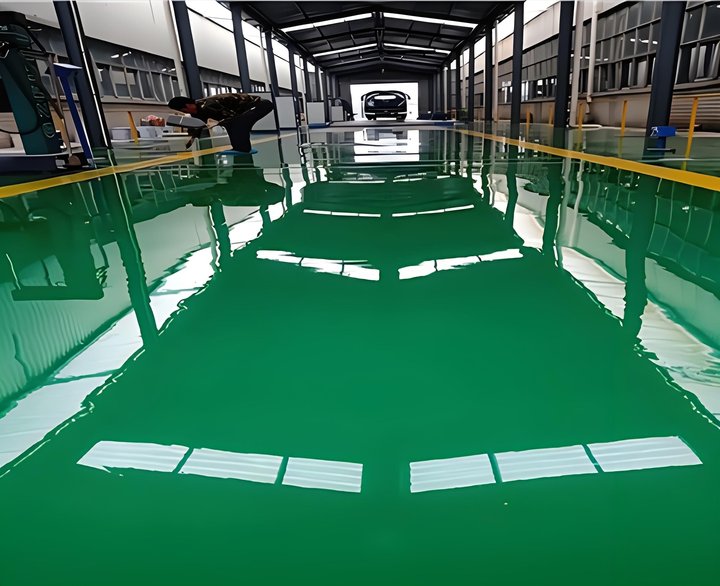 Kadier epoxy floor project