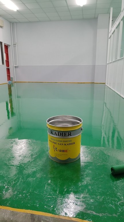 Kadier epoxy floor project