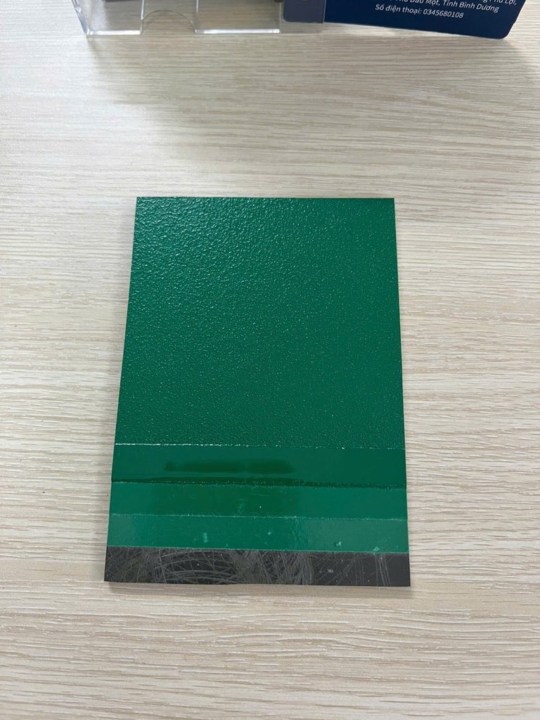 Sơn phủ siêu chống mài mòn Polyurethane — Ảnh thi công thực tế